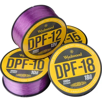 WYCHWOOD Vlasec Deep Purple Fluoro Coated Mono fialový 1000m průměr/nosnost: 0,35 mm / 18lb