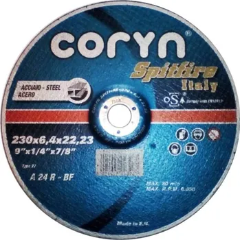 Brusný kotouč brusný kotouč na kov 180x6,4 CORYN