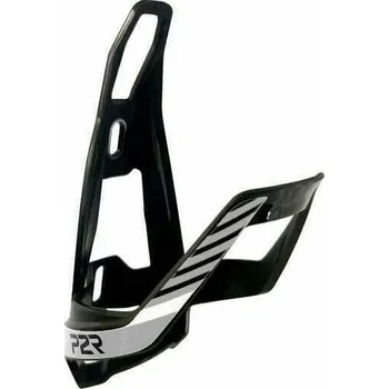 Košík na láhev P2R HUGG černá/stříbrná (Košík na lahev P2R HUGG, black-silver)