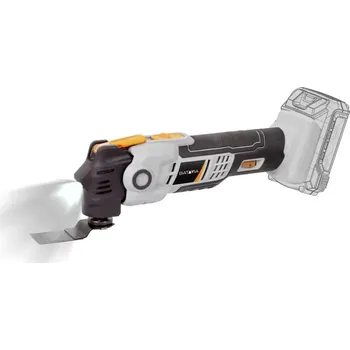Aku Multitool, bezdrátový univerzální, mulifunkční, oscilační nástroj s potlačením hluku i vibrací, 5000 - 18000 ot./min., 18V Li-Ion, bez baterie a nabíječky, bateriová platforma MAXXPACK BATAVIA (Batavia)