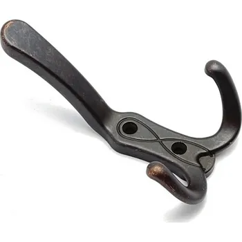 Věšák Interex design Rustikální věšák KARIBA / Černá měď