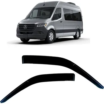 Plexi ofuk oken AIRWIND Deflektor MB Sprinter od 2019 - VHB páska up. polykarrb.