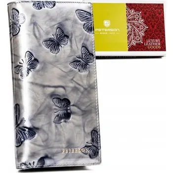 Peněženka Peněženka Peterson PTN 421431-BF SILVER - stříbrná