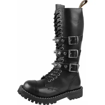 Pánská zimní obuv boty kožené dámské - - STEEL - 3P SPIKES - 42