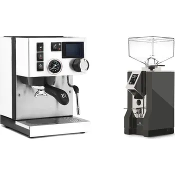 Kávovar Rancilio Silvia BC PID, white + Eureka Mignon Specialita, CR…