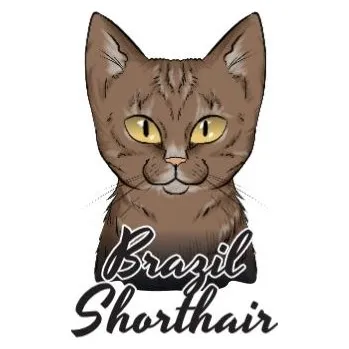 Samolepicí dekorace na vozidlo Samolepka na auto BRAZILSKÁ KRÁTKOSRSTÁ