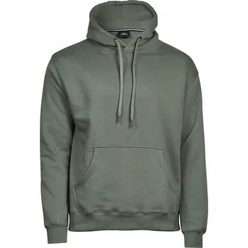 Pánská mikina Prémiová pánská klokanka Tee Jays s dvouvrstvou kapucí Barva: Leaf zelená, Velikost: 3XL TJ5430