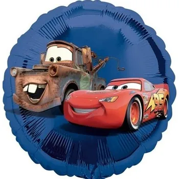 Balónek Amscan / Reithmüller Balonek fóliový Auta modrý, 45 cm