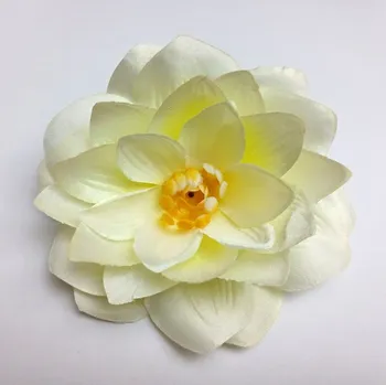 umělá květina Vazbový květ leknínu 11 cm, krémový