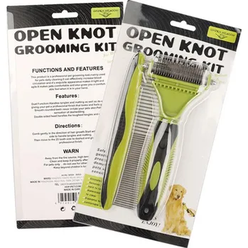 Kartáč pro zvířata Vsepropejska Motte set hřebenů na srst pro psa