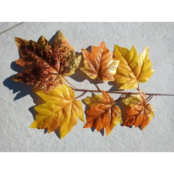 umělá květina Umělý list podzimí 60 cm