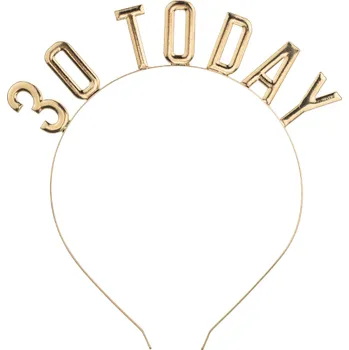 Čelenka PartyDeco Čelenka 30 Today zlatá
