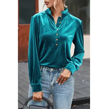 Dámská halenka OMG Dámská halenka Wenthelen zelená L