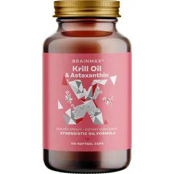 BrainMax Krill Oil & Astaxanthin 500 mg…