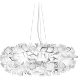 SLAMP CLISL00WHT01T00000EU Clizia Opal Large, závěsné designové svítidlo, 4x12W E27, prům. 78cm