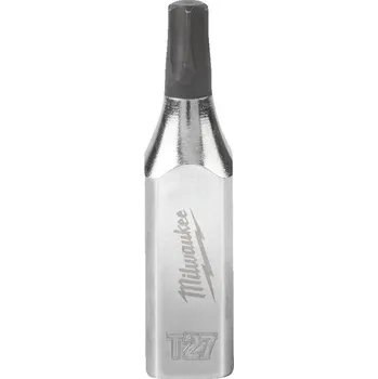 Gola hlavice MILWAUKEE 1/4" čtverec T27 Torx nástrčná hlavice