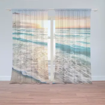 Záclona Záclony Vlny: 2 ks - 150x250 cm - Sablio