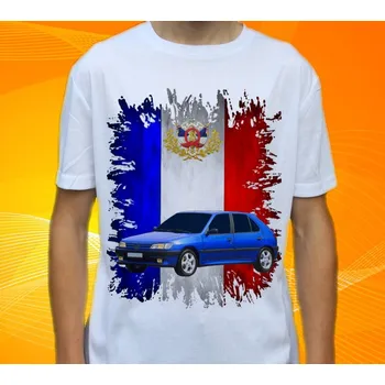 Pánské tričko tričko Peugeot 306 134 (triko s osobním autem )