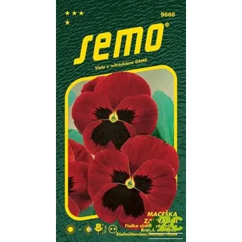 Semeno SEMO Maceška zahradní - červená s okem 0,3g