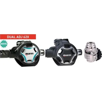 Vodní sport Potápěčská Automatika Mares DUAL ADJ 62X DIN Tyrkysová / Bílá