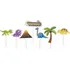 Party dekorace Alvarak Zapichovací dekorace Happy Birthday 7 ks dinosauři