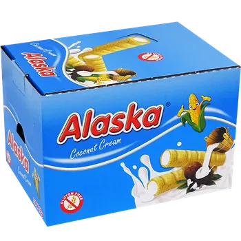Alaska Kukuřičné trubičky kokosové 864 g