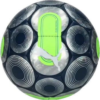 Fotbalový míč Fotbalový míč Puma Cage Ball Fire Orchid velikost 5 modro-stříbrný