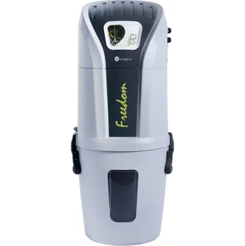 Vysavač Centrální vysavač CVTECH Freedom 24 doprava PPL ZDARMA ( Jednotka špičkového designu pro běžné RD se sacím výkonem 835 Airwatts&nbsp; pro maximálně 20 zásuvek a podlahovou&nbsp; plochu do 900 m2. Má třístupňovou filtraci - cyklonovou separaci, omyvatelný filtr a)