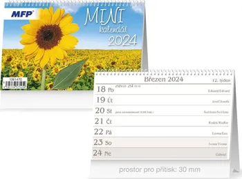 Kalendář MFP Stolní mini kalendář 1061470 2024