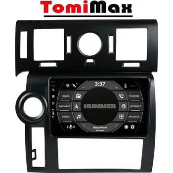 Auto Hi-Fi TomiMax Hummer H2 Android 14 autorádio s WIFI, GPS, USB, BT HW výbava: 2K 2000x1200px 8 Core 8GB+128GB HIGH - pouze displej A - Model auta: Hummer H2, Velikost obrazovky: Dotyková obrazovka: 9"