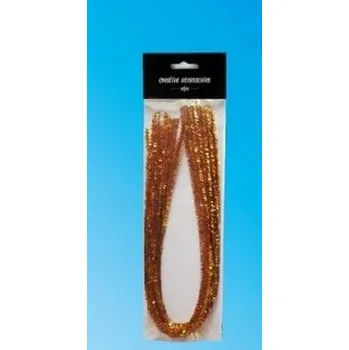 Set školních potřeb Druty chenille złote 9mmx50cm 10szt