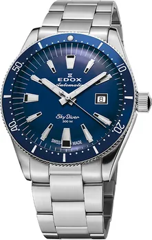 Hodinky EDOX Skydiver Date Automatic Limited Edition 80126 3BUN BUIN