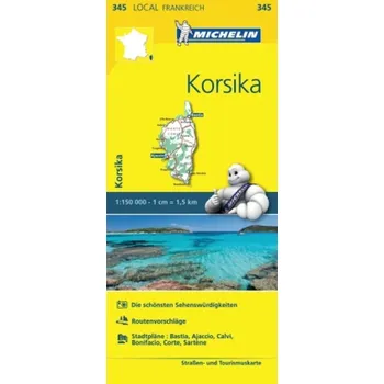 Michelin Karte Korsika