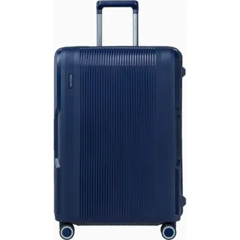 Střední granátový kufr Osaka uzavíraný přezkami