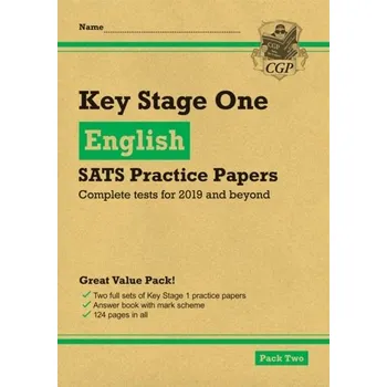 Anglický jazyk New KS1 English SATS Practice Papers: Pack 2 (for the tests in 2019) - CGP Books