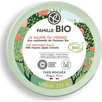Tělový krém Yves Rocher Famillie BIO Organic Apple balzám na obličej, tělo a vlasy 100 ml
