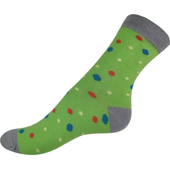 Pánské ponožky VšeProBoty ponožky KREATIV PUNTÍKY hráškové, velikost 35-37