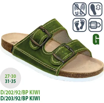 Dětská sportovní obuv Santé D/203/92/BP KIWI Barva: Zelená, Velikost: 32, Stélka: Anatomicky tvarovaná