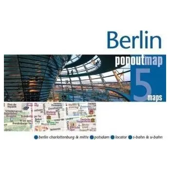 Berlin PopOut Map, 5 maps [EN] (2014, Mapový list, PopOut)