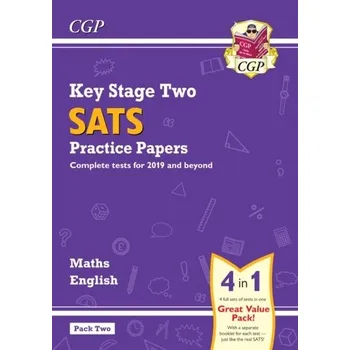 Cizojazyčná kniha New KS2 Maths and English SATS Practice Papers Pack (for the 2019 tests) - Pack 2 - CGP Books