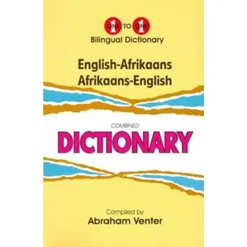English-Afrikaans & Afrikaans-English One-to-One Dictionary - Deventer, Anton