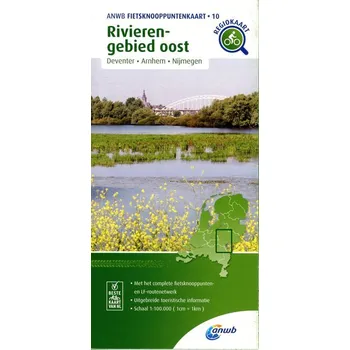 Rivieren-gebied oost (Deventer/Arnhem/Nijmegen) 1:100 000