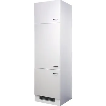 Šatní skříň Skříň na vestavnou lednici Flex WellPalmaria/Wito šířka 60 cm bílá