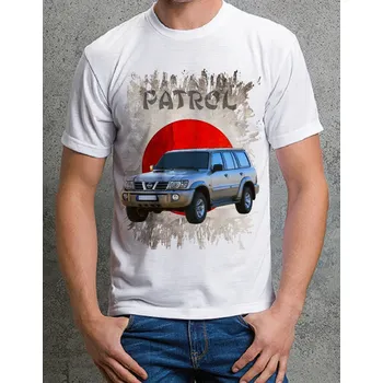 Pánské tričko tričko Nissan Patrol XXL (Trička s motivy aut)