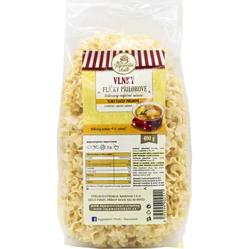 Koření RAMDAM Těstoviny Vlnky – flíčky 400 g