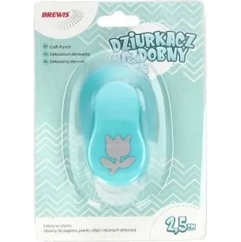 Set školních potřeb Dziurkacz ozdobny - Tulipan 2,5cm MIX