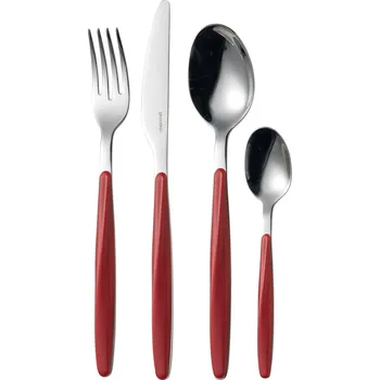 Příbor Guzzini, Sada příborů My Fusion červená 24 dílů - Formadore