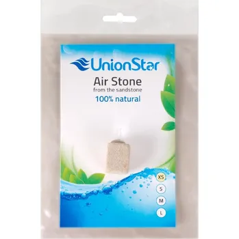 Kompresor do akvária UnionStar Vzduchovací kámen pískovec XS