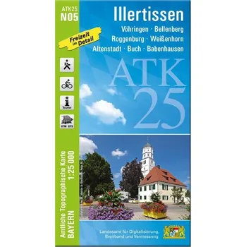 ATK25-N05 Illertissen (Amtliche Topographische Karte 1:25000) - Landesamt für Denkmalpflege Hessen