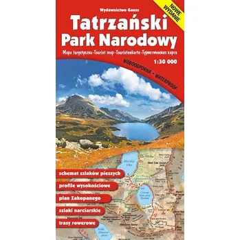 Mapa Tatrzański Park Narodowy wyd. foliowane wyd. 16 - opracowanie zbiorowe